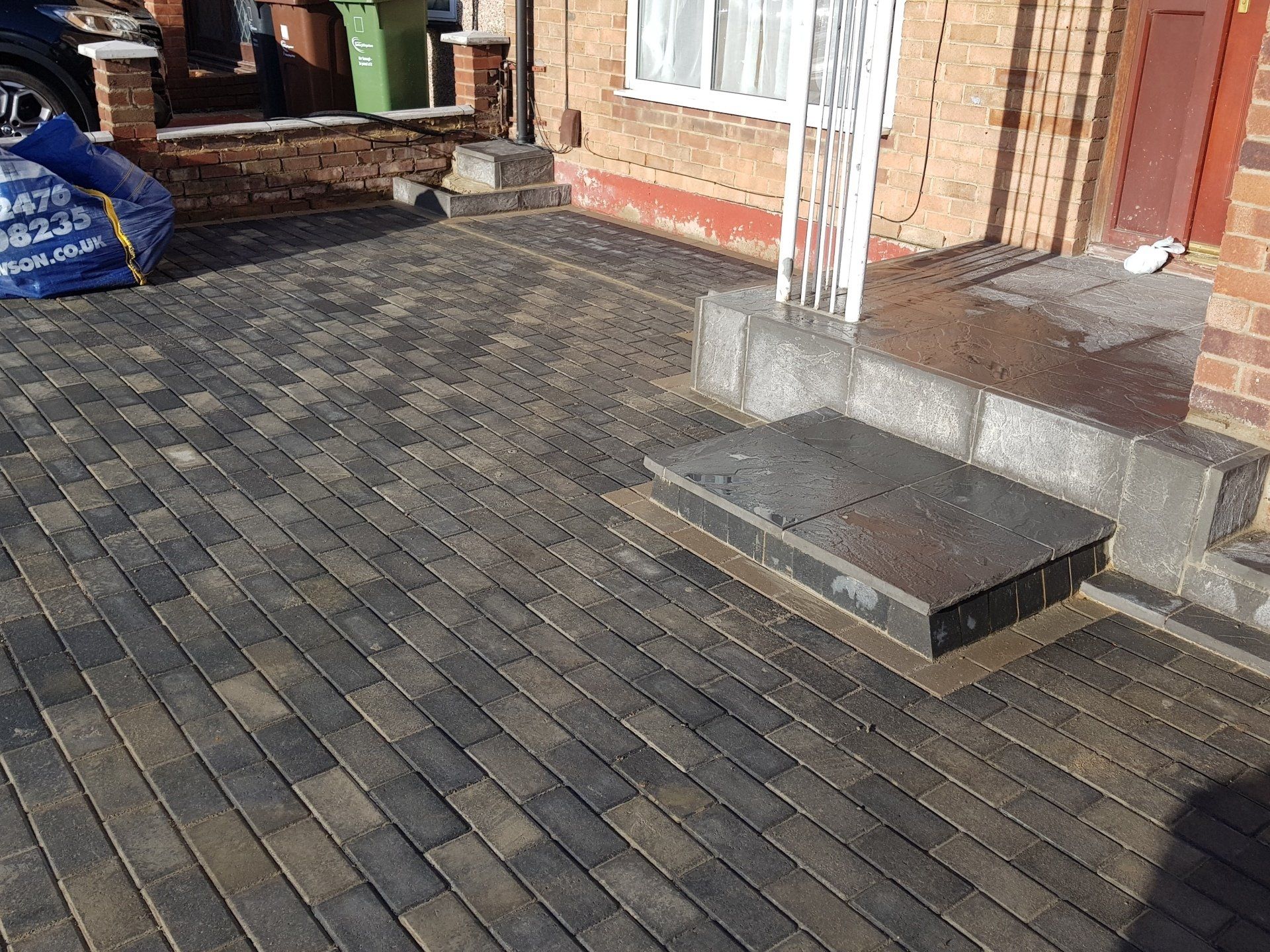 Driveway and patio work