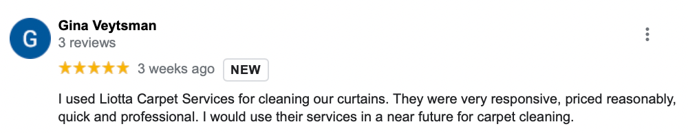 Positive Google Review