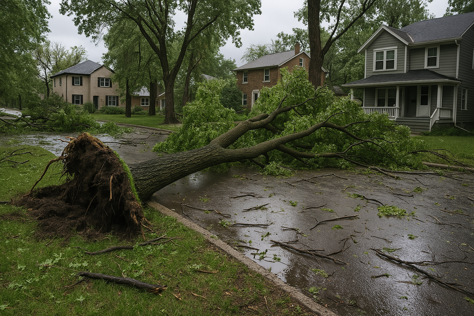 storm aftermath Winnipeg