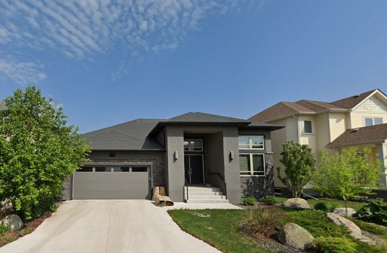 Newer Home With Young Trees