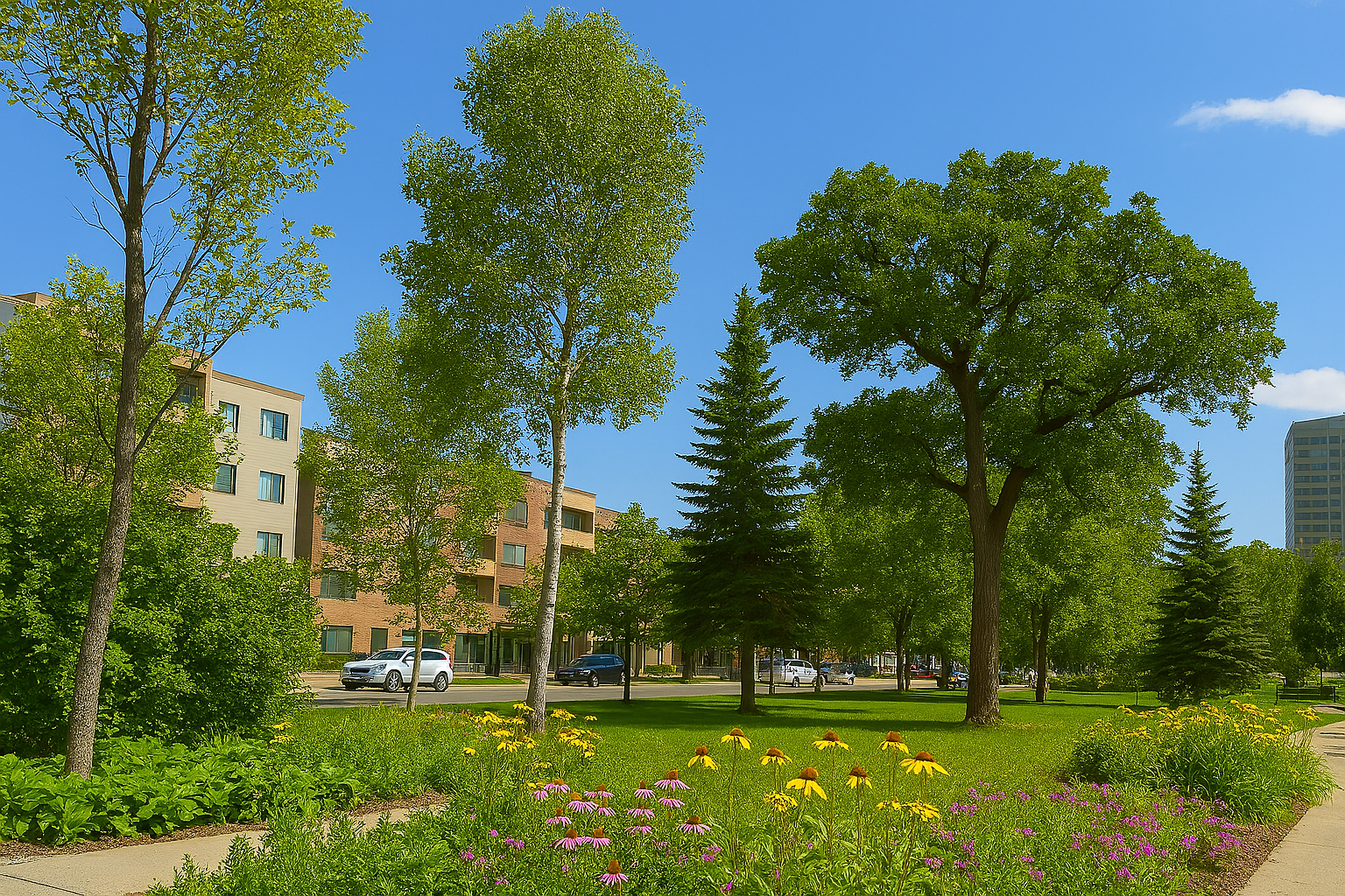 a scenic Winnipeg landscape