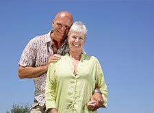 Retired Couple Smiling — Financial Services in Wollongong NSW