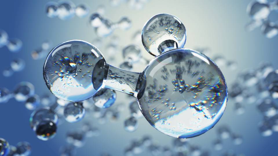 Molecola d'acqua