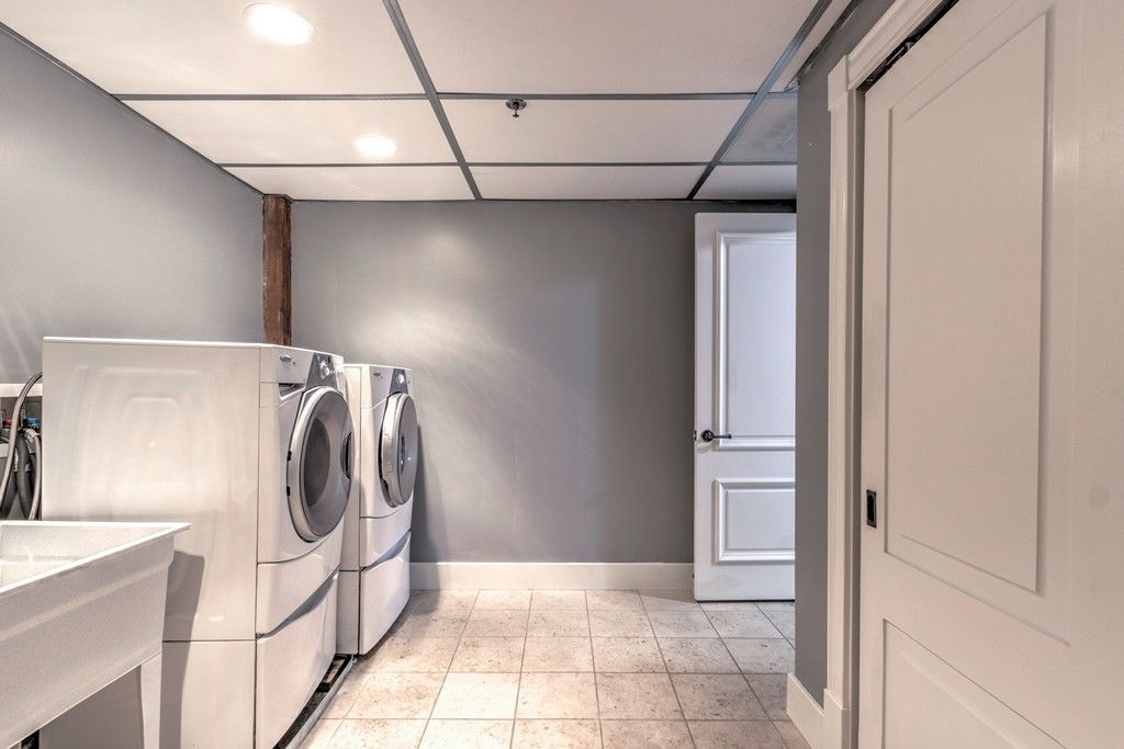 Washer and dryer