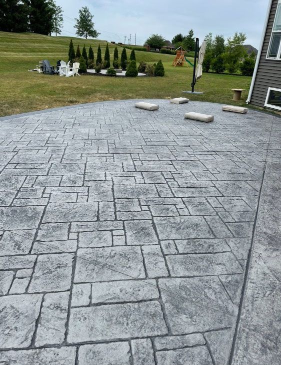 A nice concrete pavement
