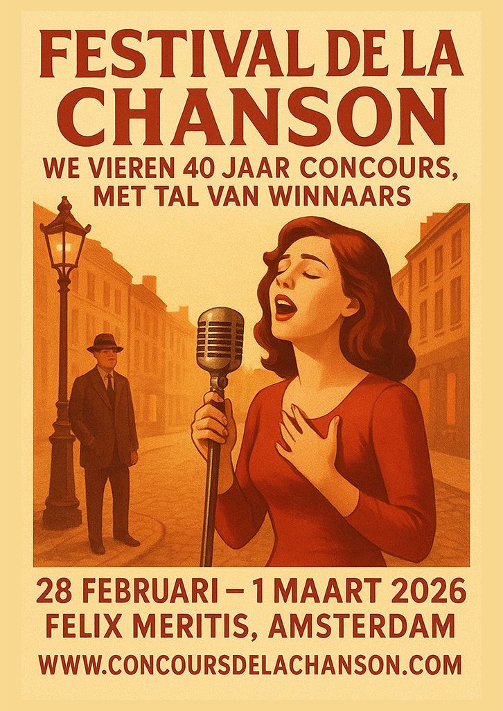 Poster Festival de la Chanson