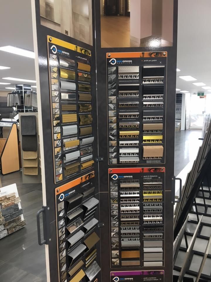 A Display of Different Types of Tiles in a Store — Traditional Tiles & Flooring In Tablelands, QLD