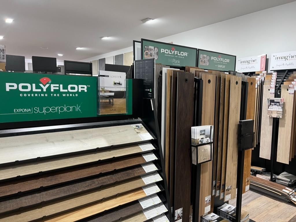 A Store Filled With Lots of Different Types of Flooring — Traditional Tiles & Flooring In Cassowary Coast, QLD