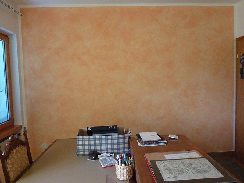 Tinteggiatura spugna interni