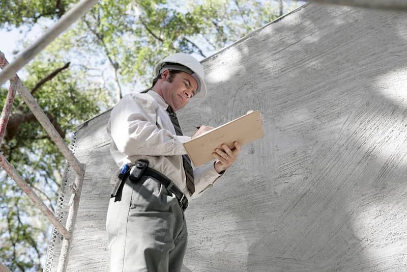 Professional Evaluating Stucco House