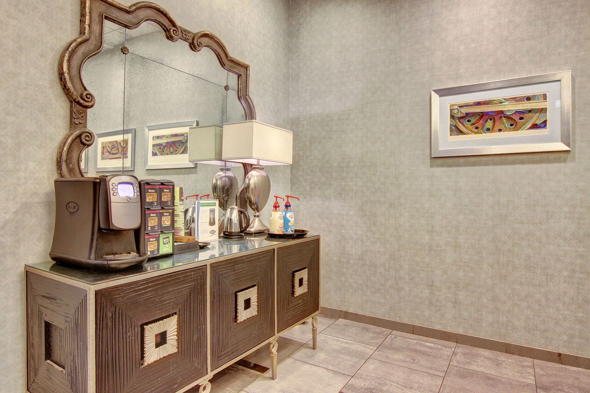 Lofts at Farmers Market Coffee Station