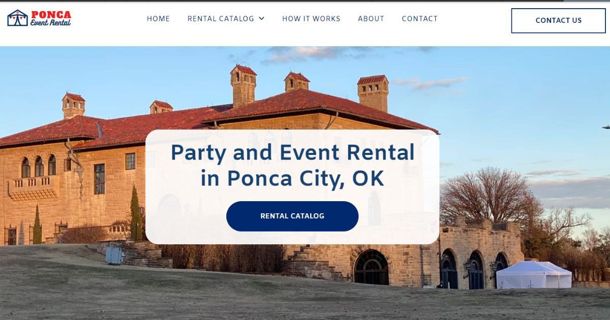 Ponca Event Rental Party Rental Ponca City, OK