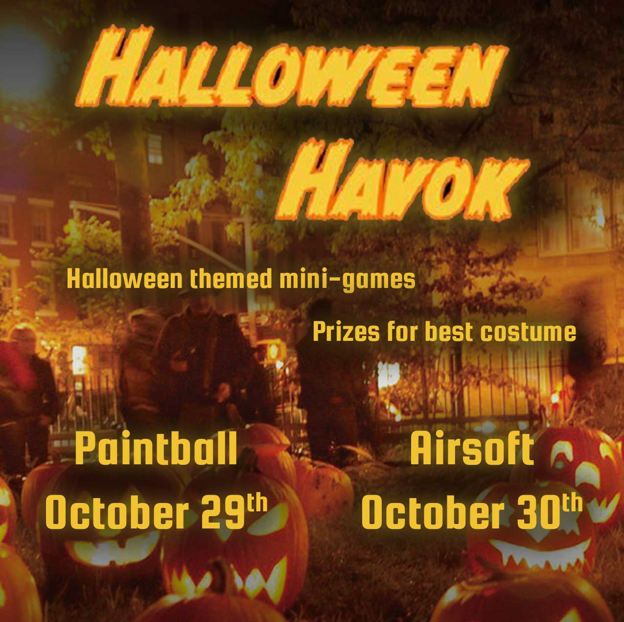 Halloween Havok Flyer