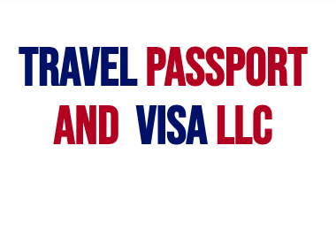 A logo for urgent passport and visas with a globe