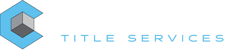 A logo for Cornerstone Title Services, a division of Cornerstone Home Group.