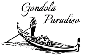 A black and white logo for gondola paradiso