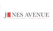 Logo: "JONES AVENUE" with an open door graphic, "REAL ESTATE COMPANY" below.