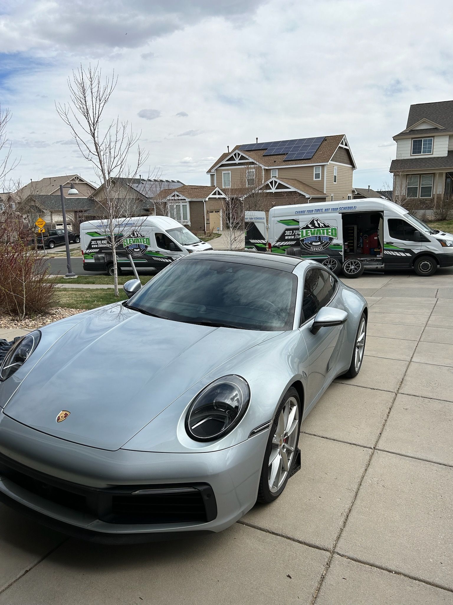 Mobile Tire Service at Elevated Tire