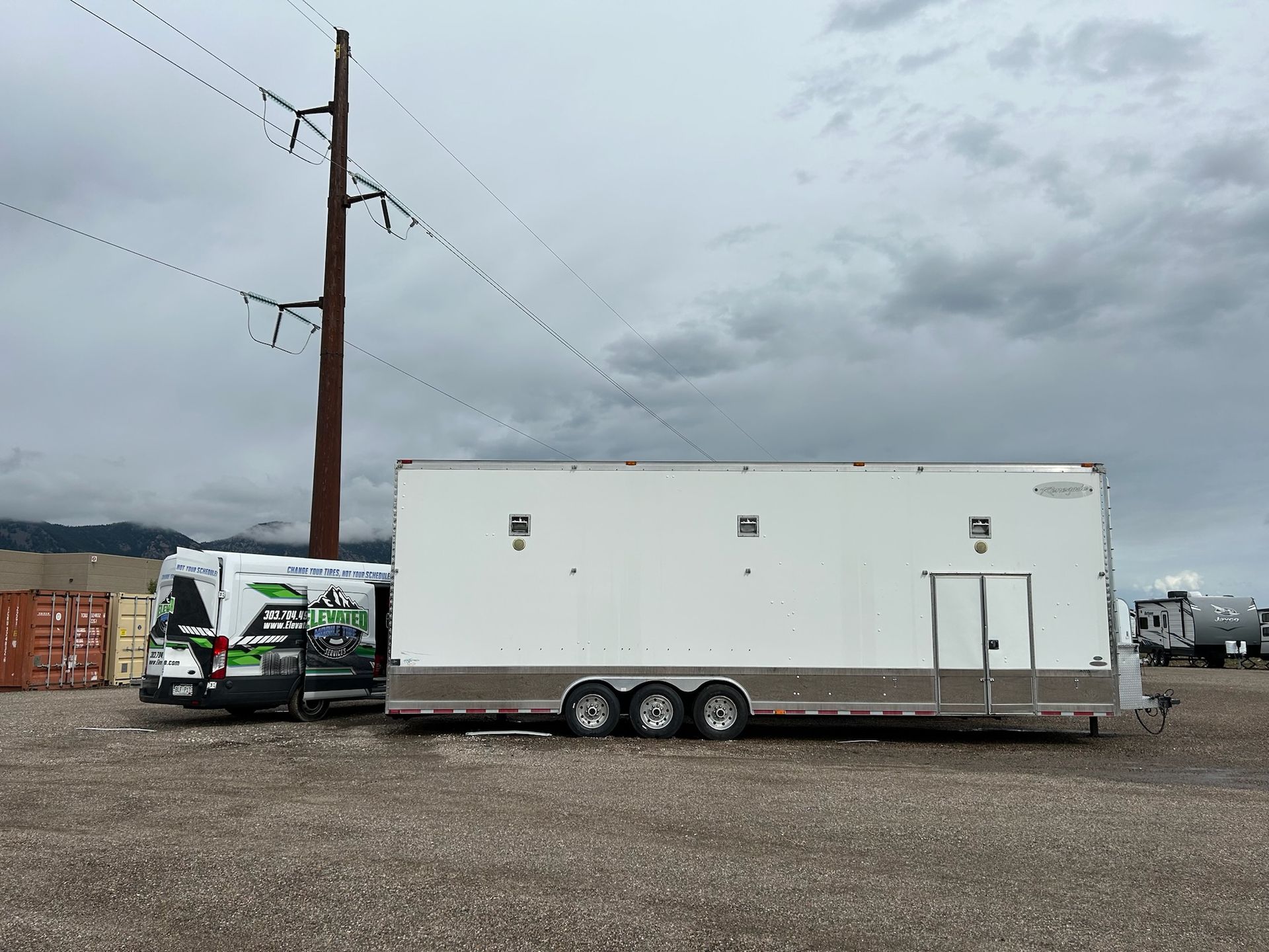 Mobile Tire Service at Elevated Tire