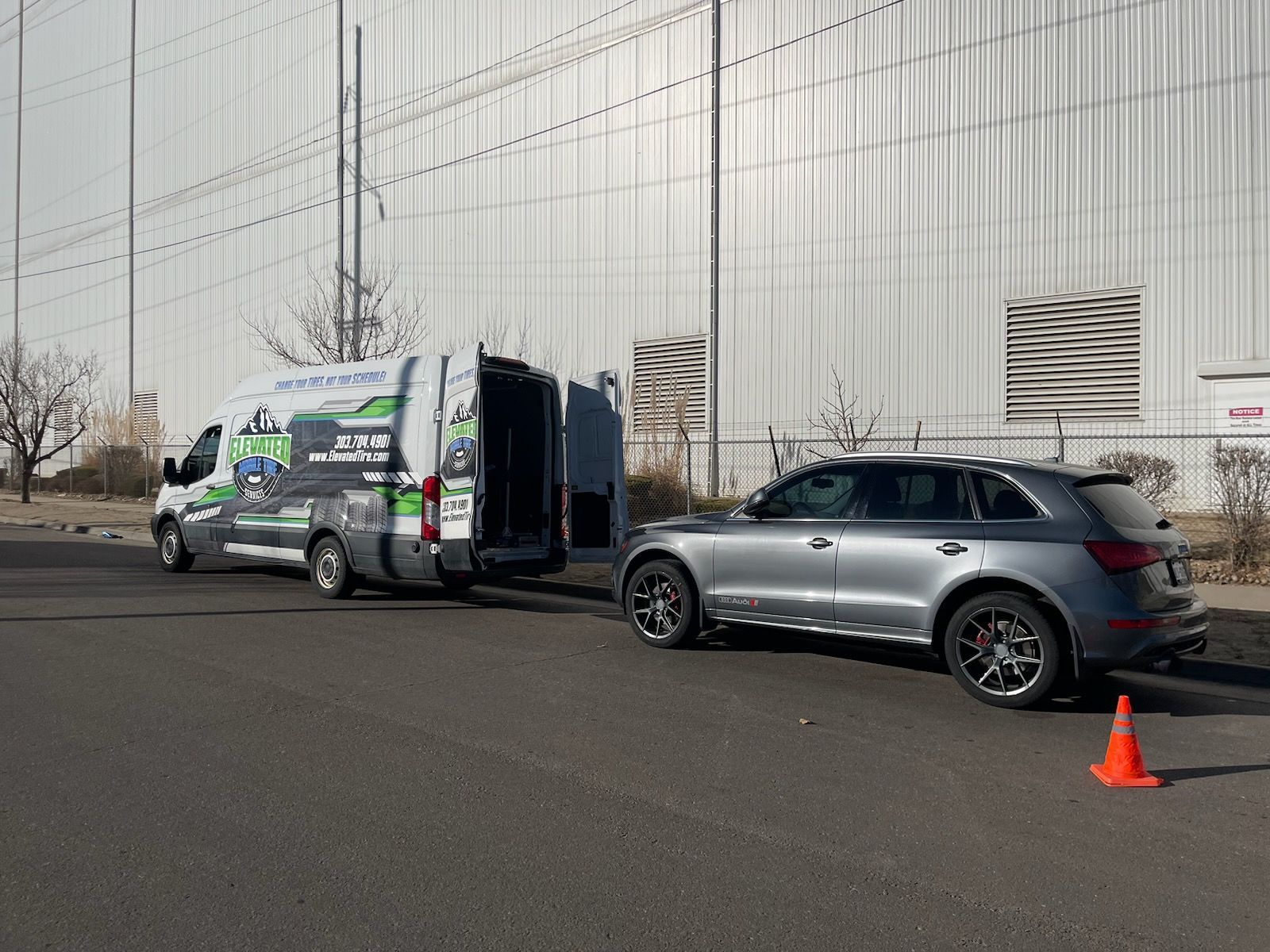 Tires repair come to you at Elevated Tire