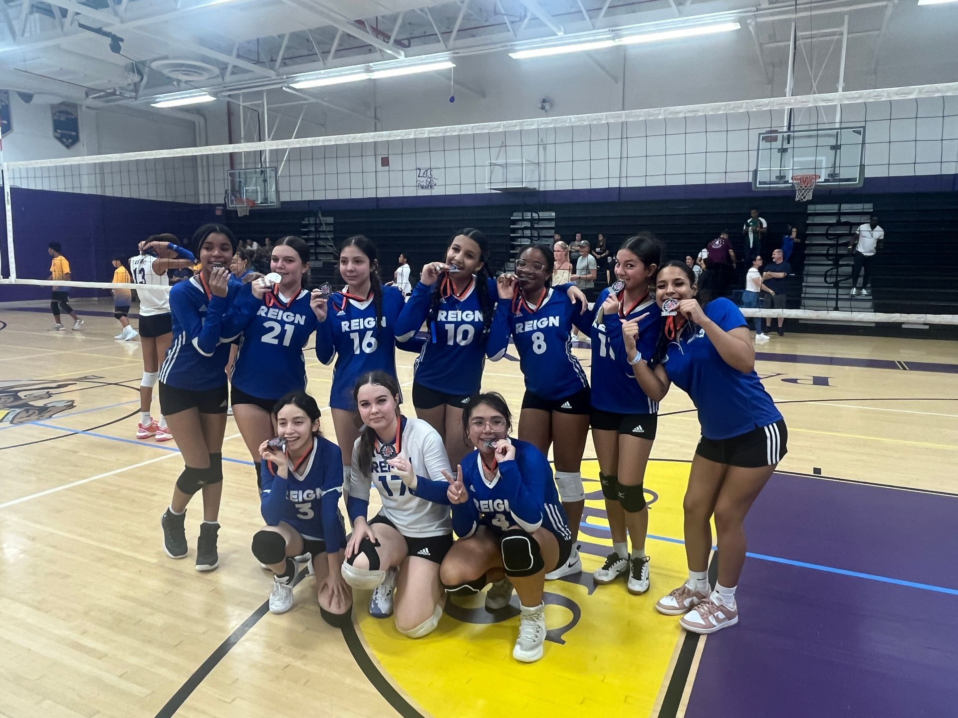 14u Volleyball Team in Deerfield