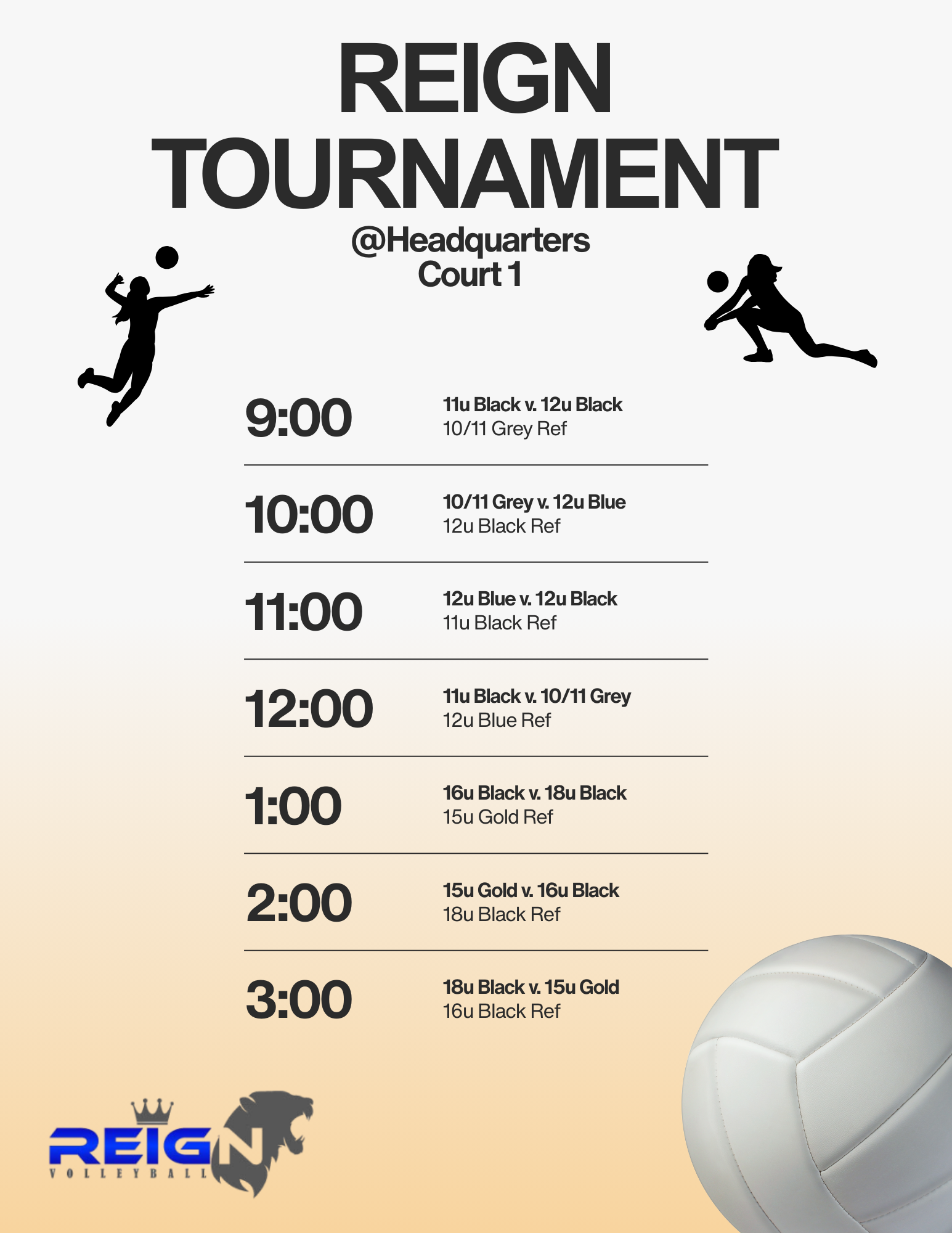 Reign Volleyball Club