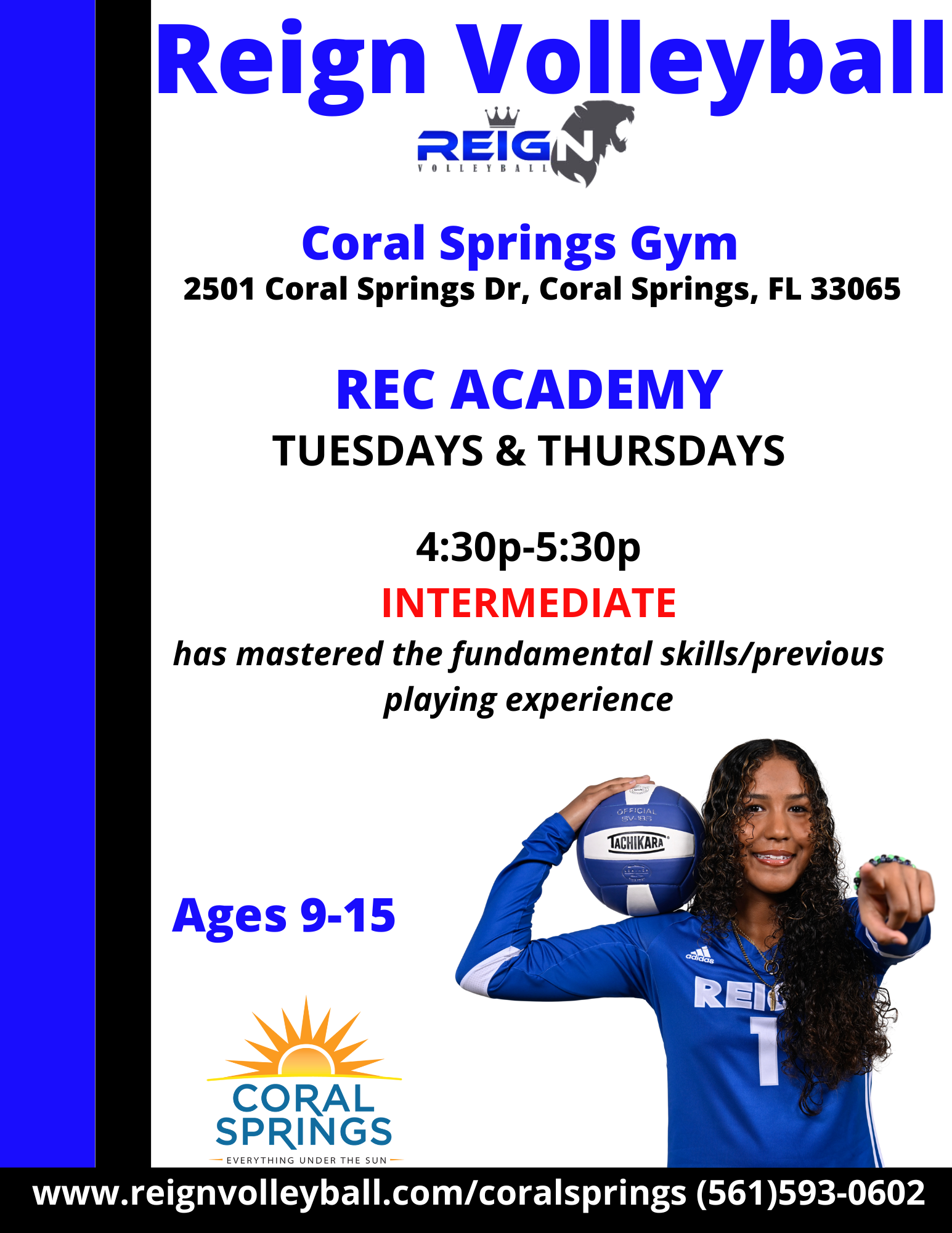 Recreational Volleyball Coral Springs