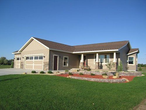 Caramel Color House at Jacob Homes, Janesville, WI