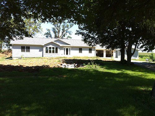 White House in Trees Lawn at Jacob Homes, Janesville, WI