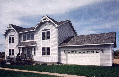 White Style House at Jacob Homes, Janesville, WI