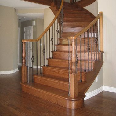 Create sweeping, curved stair creations