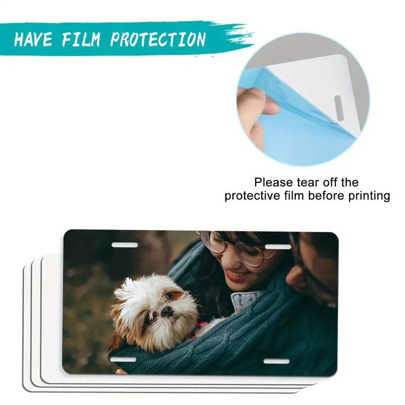 Sublimation License Plates