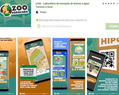 Zoo lança app educativo