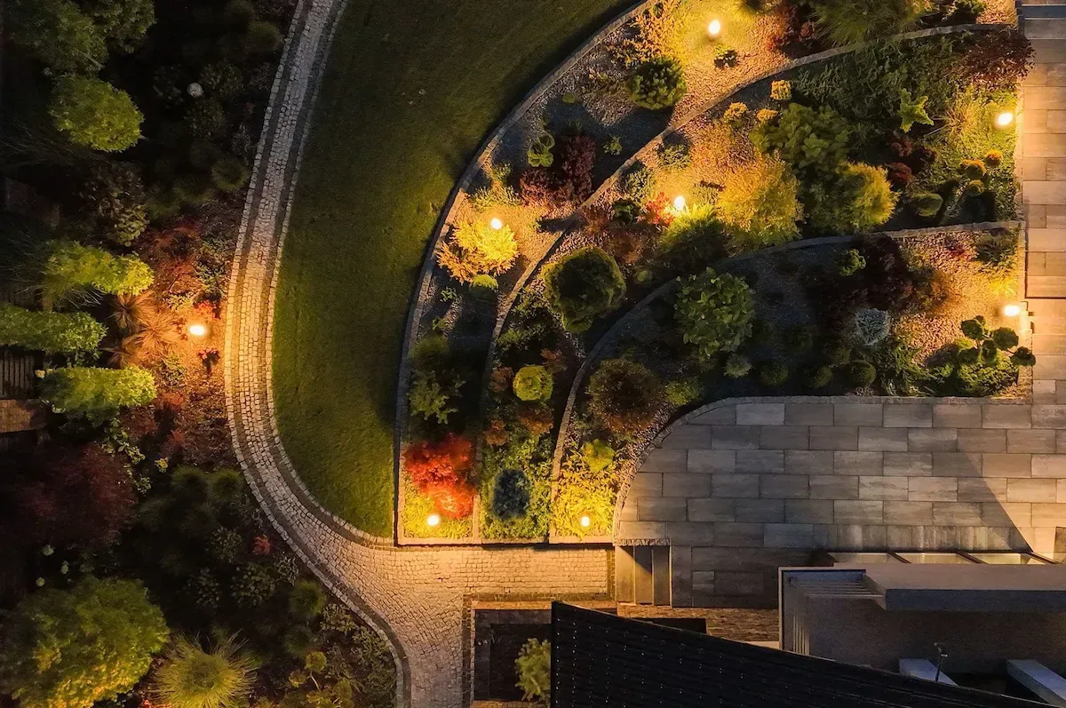 Completed hardscape installation in Spencer, MA