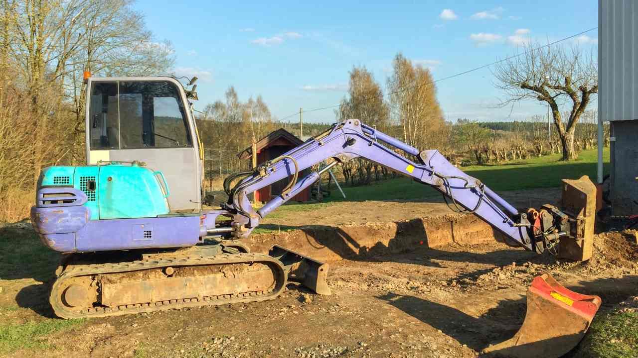 Driveway excavation