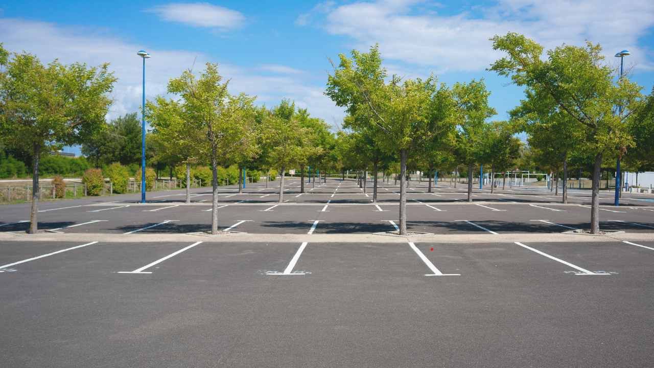 excavation parking lot