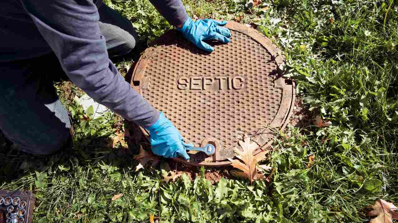 Septic system installation