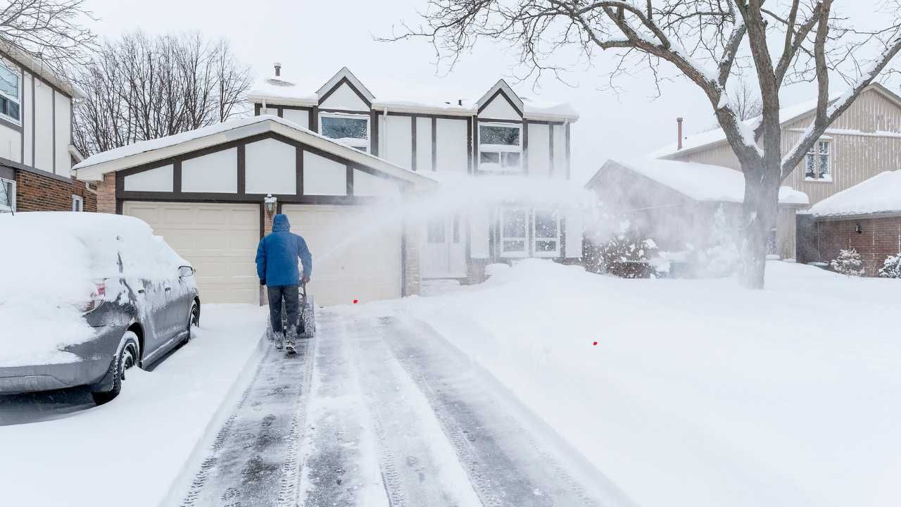 Driveway preparation for winter