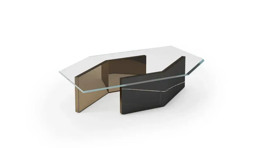 tavolinetto in vetro