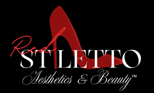 Red Stiletto Aesthetics and Beauty Logo