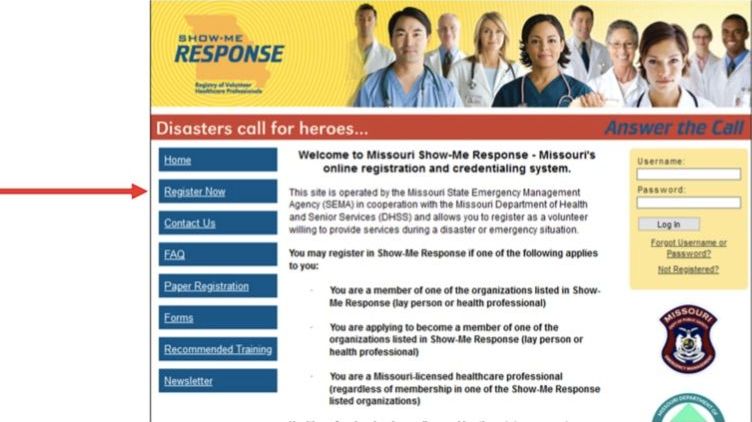 A website that says disasters call for heroes