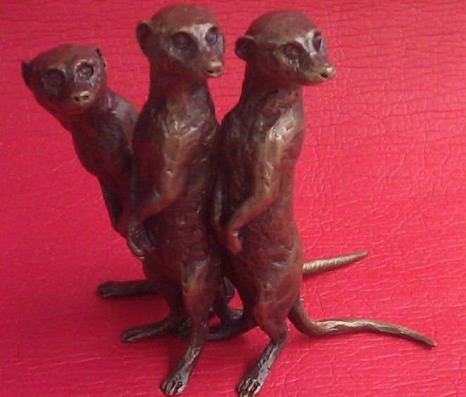 Meerkat ornament