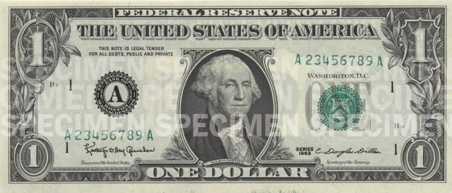 dollar bill symbol