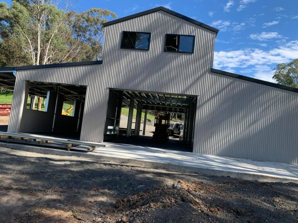 Back View Of The Residential Sheds — Aussie Pride Sheds In Wauchope NSW