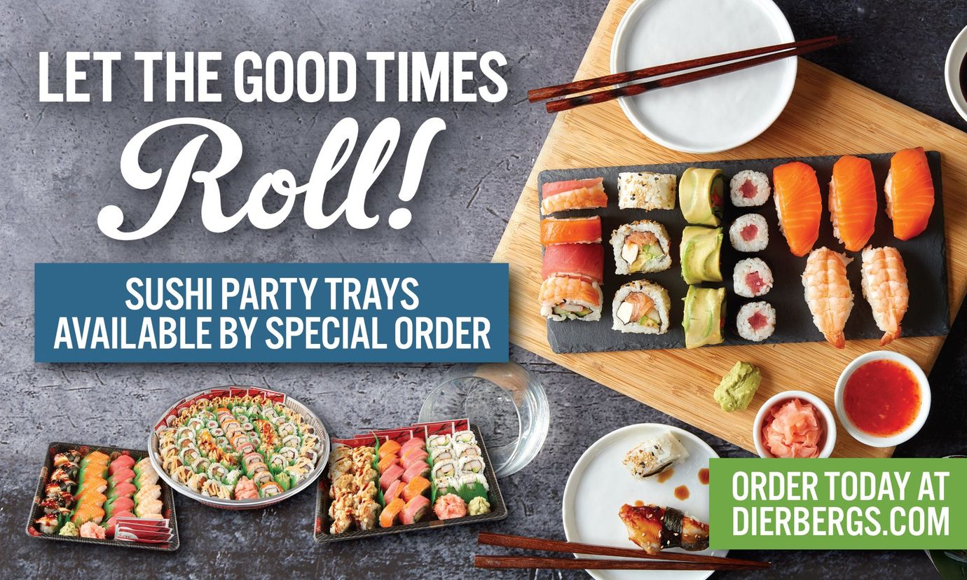 Order Sush Party Trays at Dierbergs