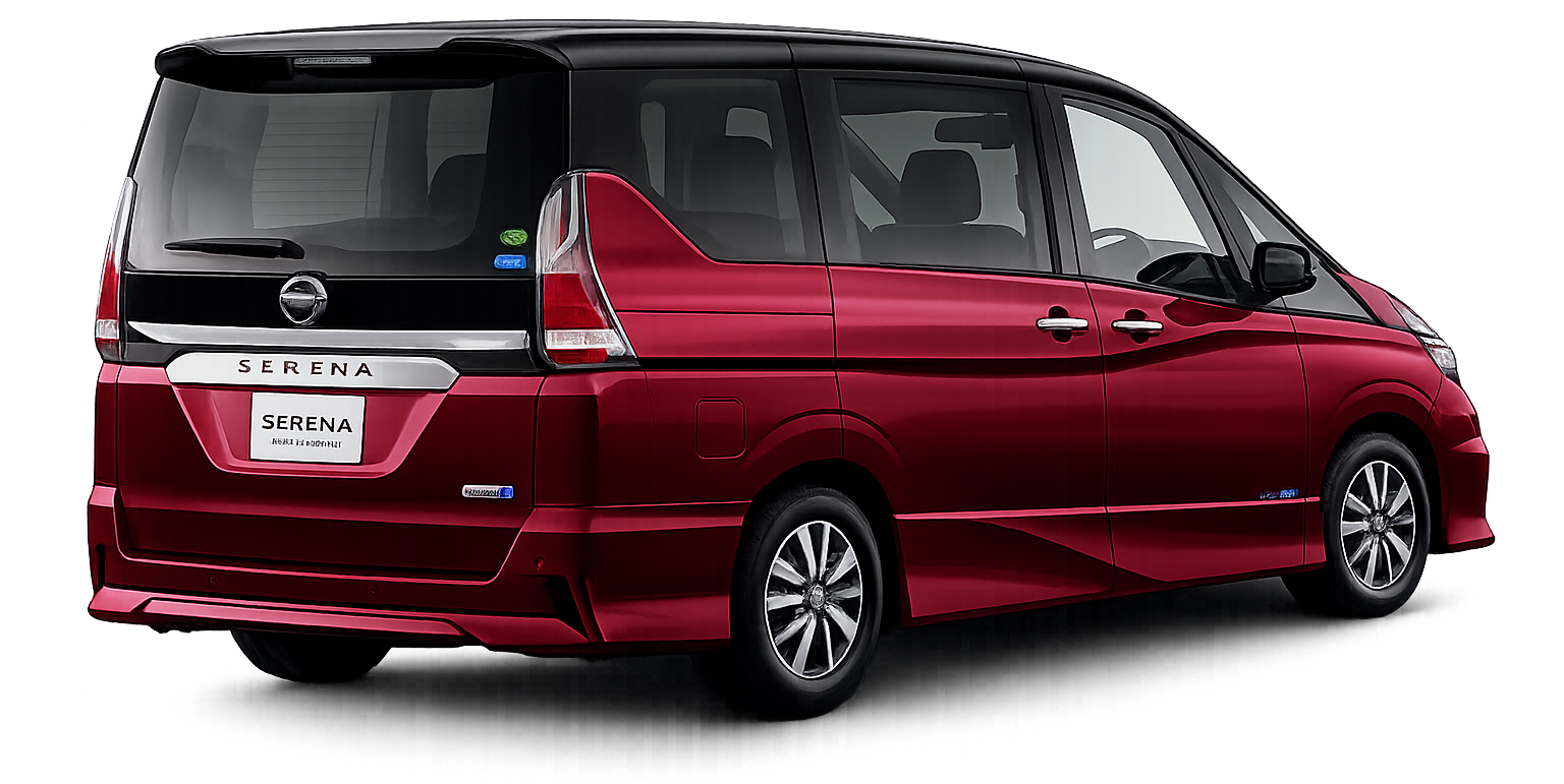 White sports car with sleek design, front view, chrome wheels.