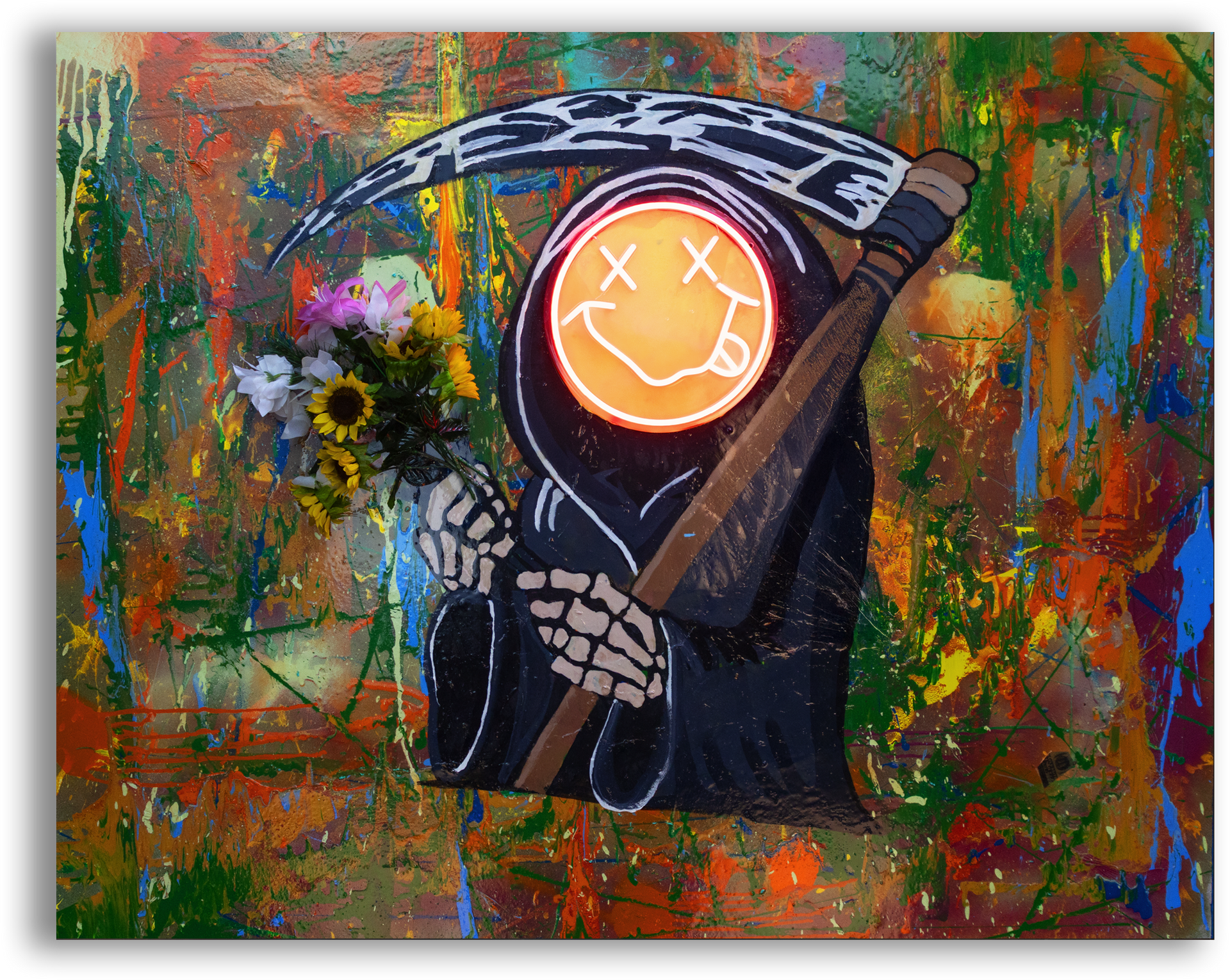 Flowers From The Reaper 60” x 48”