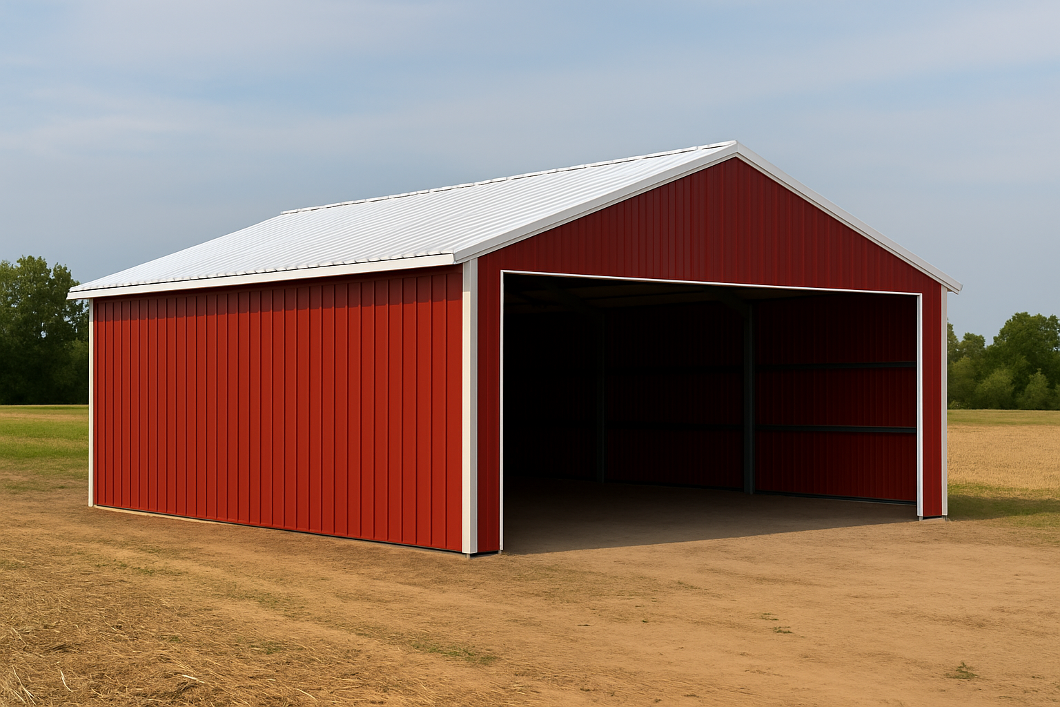 ForgeFab U300 AgShield 40x60 agricultural commercial metal building