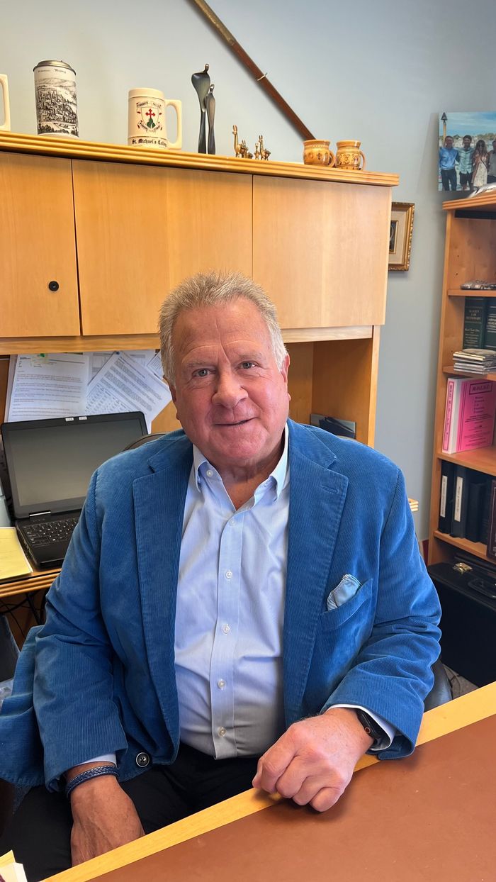Bryan R. Pelkey at the office