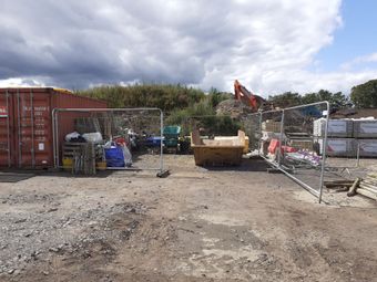 Hire a 12-yard skip in Glasgow, click here for 12-yard skip hire prices and book a 12-yard skip online
